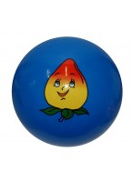 Мяч резиновый  0022  550-5038  синий  фрукты
