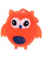 Мяч-совушка  (свет/пищалка/оранжевый)  НР  550-6455