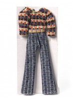 Одежда для куклы Барби  комплект джинсы и свитер  112806