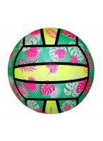 Мяч резиновый  0020  (волейбол/зелено-желтый)