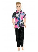 Кукла  ВК  Y24087489  (мальчик/в разноцветной рубашке)  (тт)