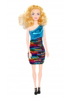 Кукла  ВК  Y18901071  (в платье/цветном)  (нш)
