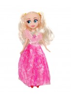 Кукла  ВП  "Изабелла"  8220  (розовое длинное платье)  (нг)