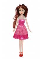 Кукла  ВП  (розовое платье)  (тт)  (нг)
