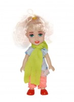 Кукла  ВП  "Amy"  L-8C  (с шарфом/голубая туника)