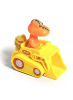Авто  ВН  0089-20  (с динозавром/желтый)