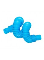 Гибкая труба  Pop Tubes  антистресс  (d=2,8см/голубая)  GT-018