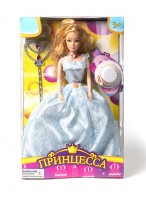 Кукла  ВК  "Принцесса"  (голубое платье)  (нг)