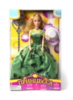 Кукла  ВК  "Принцесса"  (зеленое платье)  (нг)