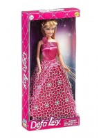Кукла  ВК  "Defa Lucy"  8308  (розовое платье)  (нг)