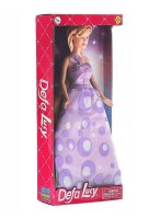 Кукла  ВК  "Defa Lucy"  8308  (фиолетовое платье)  (нг)