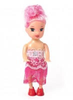 Кукла  ВП  "Малышка"  9404A  (розовое платье)