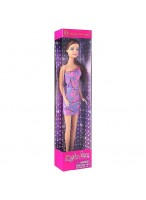 Кукла  ВК  "Defa Lucy"  8258  (фиолетовое платье)  (тт)