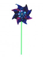 Ветрячок  "Звезда"  d=16см  (сине-розовый)