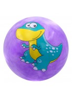 Мяч резиновый  0019  (динозавр/фиолетовый)