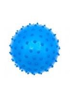 Мяч резиновый  0013  (с шипами/голубой)