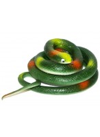 Змея-тянучка  0100  темно-зеленая  микс