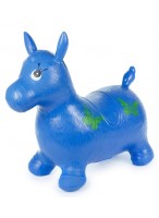 Лошадка-прыгун  (синяя)