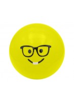 Мяч резиновый  00200  (смайл/желтый)