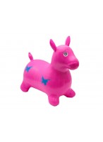 Лошадка-прыгун  (розовая)  K182