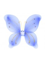 Бабочка декоративная  (фиолетовая)