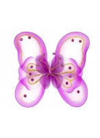 Бабочка декоративная  (темно-розовая)
