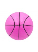 Мяч резиновый  00220  (баскетбол/розовый)