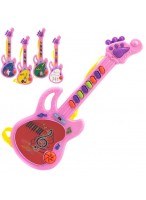 Гитара  ВП  розовая  гитара  микс  НБ