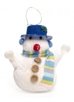ИЕ  "Снеговик"  (пена/в синей шляпе)