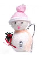 ИЕ  "Снеговик"  (пена/в розовой шапке)