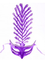 П/маска  "Королева вдохновения"  фиолетовая  771-026