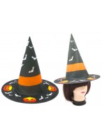 Колпак  Хеллоуин  оранжево-черный  776-436