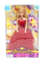 Кукла  ВК  "Принцесса"  (красное платье)  (нг)