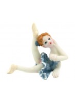 Сувенир  "Балерина в позиции"  (в синем)  H89234