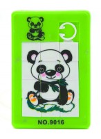 Игра  "Пятнашки"  ВП  45055  (панда/зеленая)