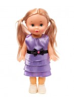 Кукла  ВП  P8872-3-PVC  (сиреневое платье)