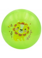 Мяч резиновый  0022  G20636  зеленый  лев