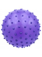 Мяч резиновый с шипами  00100  фиолетовый