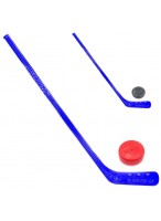 Хоккейный набор  (клюшка синяя/шайба)