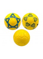 Мяч футбольный  94г  25072-5  (размер 2)  желтый  (микс)