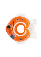 Круг д/купания детей  0046  оранжевый  Рыбка