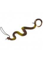Змея-тянучка  0035  коричневая  с подвеской
