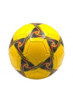 Мяч футбольный  265г  желтый  с треугольниками