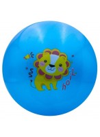 Мяч резиновый  0022  G20637  синий  лев