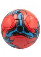 Мяч футбольный  265г  красно-голубой