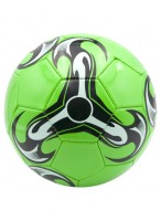Мяч футбольный  265г  зелено-черный