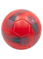 Мяч футбольный  94г  (размер 2)  красно-черный