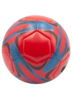 Мяч футбольный  94г  (размер 2)  красно-синий