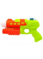Пистолет водный  Тайфун  550-304  зелено-оранжевый  с насосом