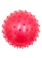 Мяч резиновый с шипами  00200  G20654  красный